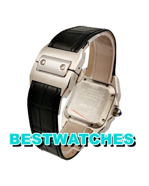 Replica Cartier Santos 100 W20106X8 - 34 MM – Bild 3
