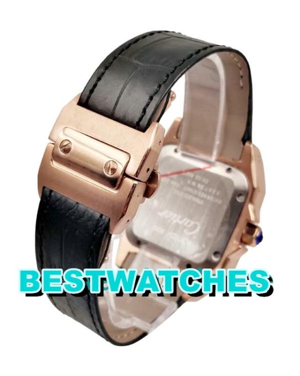 Replica Cartier Santos 100 W20108Y1 - 35 MM – Bild 3