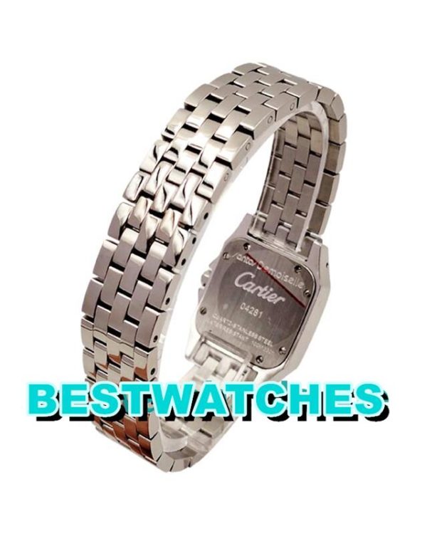 Replica Cartier Santos WF9005Y8 - 27 MM – Bild 3