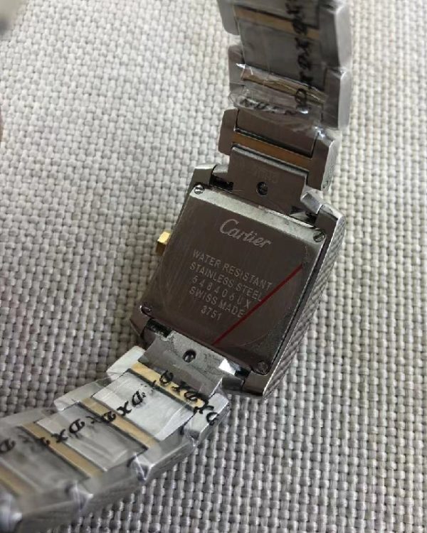 Replica Cartier Tank Francaise W2TA0003 - 25 MM – Bild 3