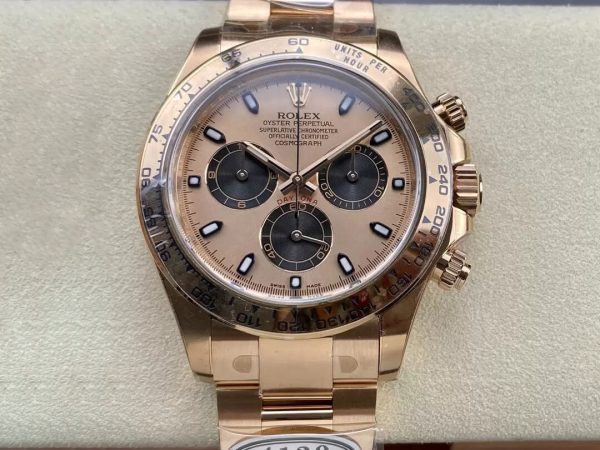Replica Rolex Cosmograph Daytona M116505-0009 1:1 Best Edition Clean Factory Rose Gold