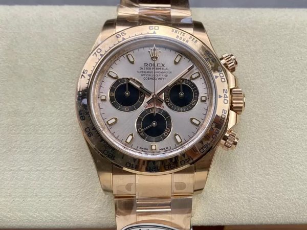 Replica Rolex Cosmograph Daytona M116505-0016 1:1 Best Edition Clean Factory Gold Dial