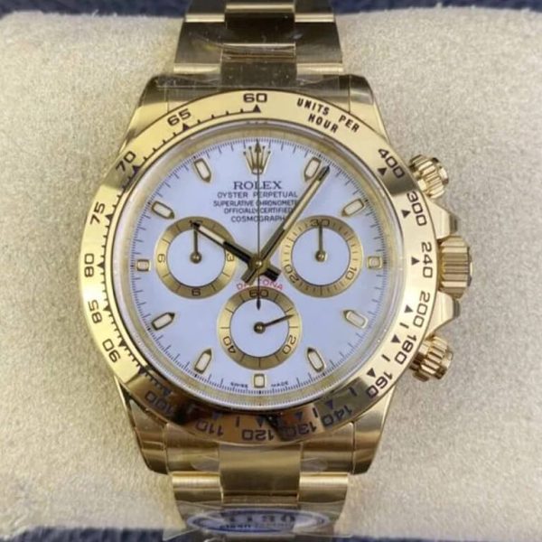 Replica Rolex Cosmograph Daytona M116508-0001 1:1 Best Edition Clean Factory Yellow Gold