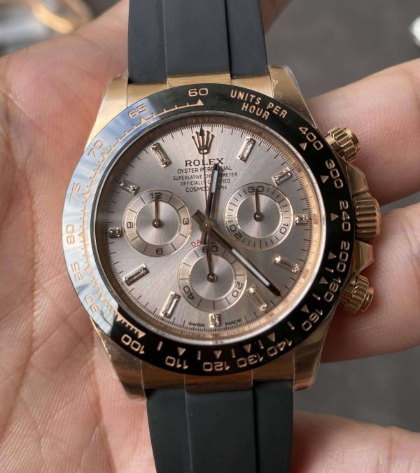Replica Rolex Cosmograph Daytona M116515ln-0061 1:1 Best Edition Clean Factory Ceramic Bezel