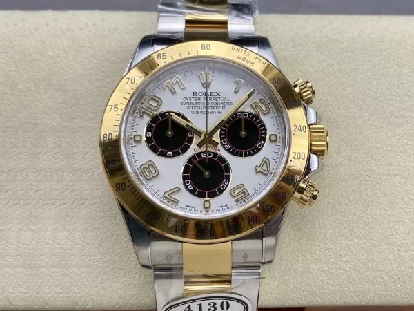 Replica Rolex Cosmograph Daytona M116519LN-0026 1:1 Best Edition Clean Factory Rubber Strap