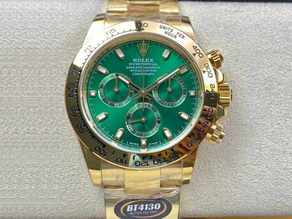 Replica Rolex Daytona M116508-0013 1:1 Best Edition BT Factory Green Dial
