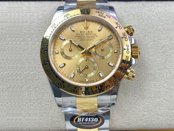 Replica Rolex Daytona M116503-0003 1:1 Best Edition BT Factory Gold Dial