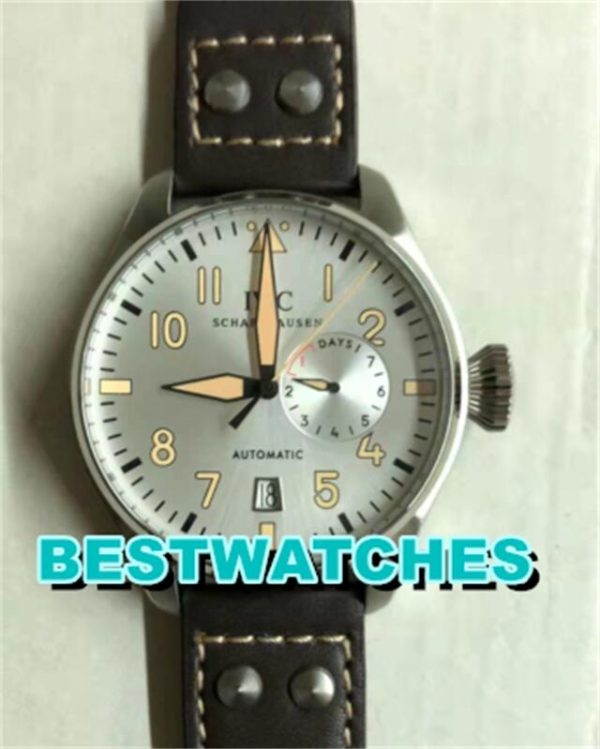 Replica IWC Pilot's Watch IW500906 - 46 MM(Silver)