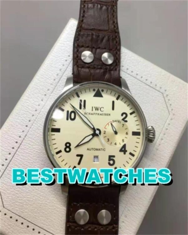 Replica IWC Pilot's Watch IW500906 - 46 MM(White)