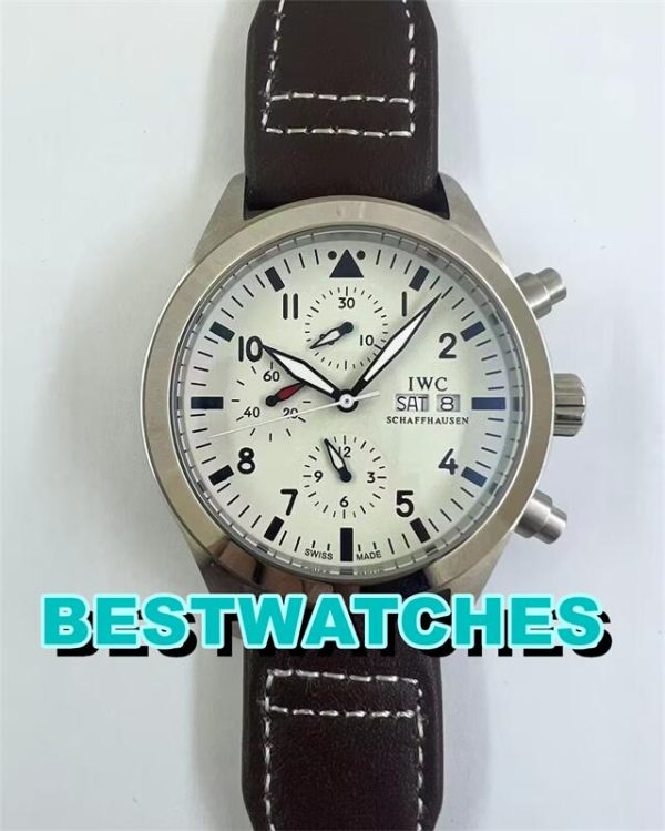 Replica IWC Pilots IW377701 - 42 MM(White)