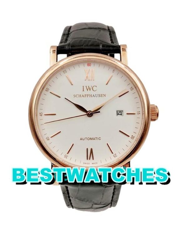 Replica IWC Portofino IW356504 - 41.5 MM (Black)