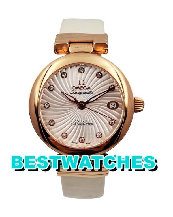 Replica Omega De Ville Ladymatic 425.63.34.20.55.001 - 34 MM