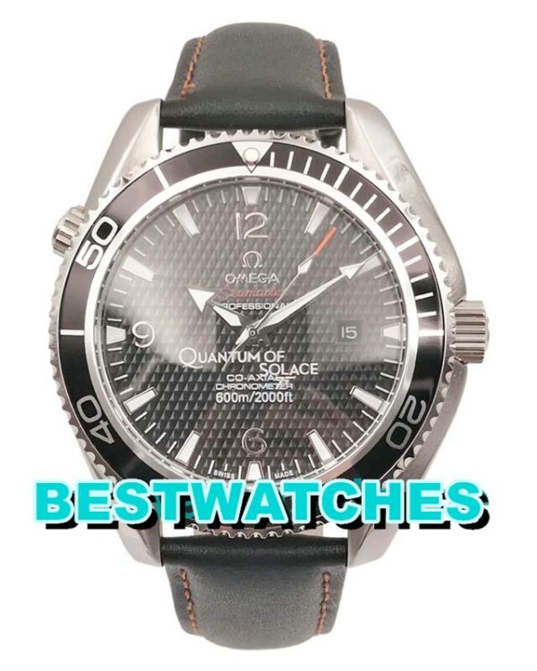 Replica Omega Seamaster Planet Ocean 222.30.46.20.01.001 - 43 MM(Leather)