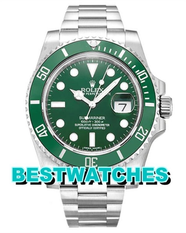 Replica Rolex Submariner Green Dial 116610LV