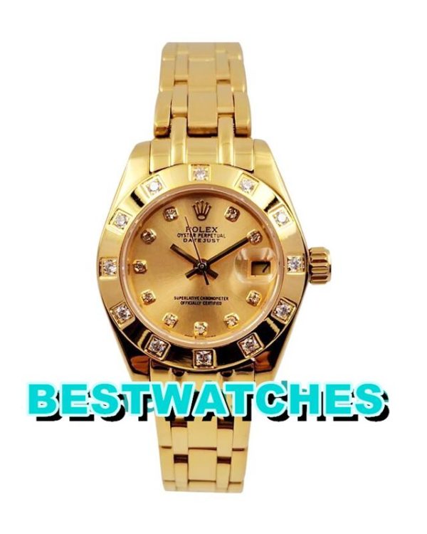 Replica Rolex Pearlmaster 81318-28 MM