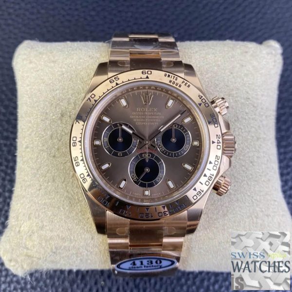 Replica Rolex Cosmograph Daytona M116505-0013 1:1 Best Edition Clean Factory Rose Gold – Bild 2