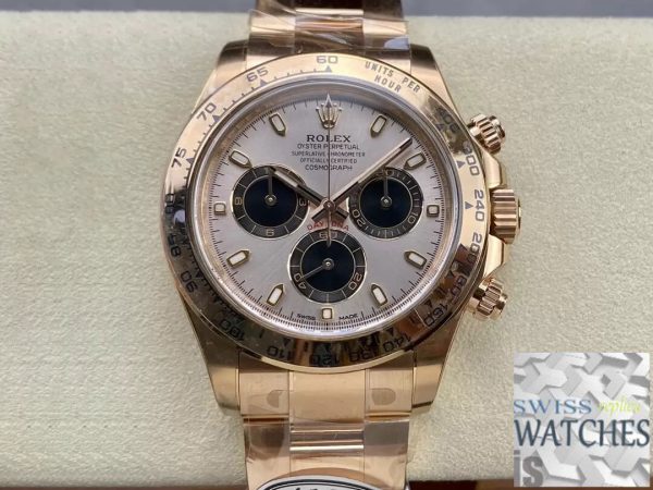 Replica Rolex Cosmograph Daytona M116505-0016 1:1 Best Edition Clean Factory Gold Dial – Bild 2