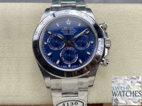 Replica Rolex Cosmograph Daytona M116509-0071 1:1 Best Edition Clean Factory Blue Dial – Bild 2