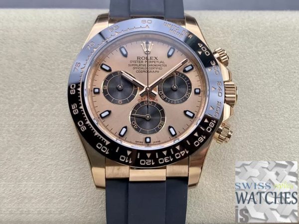 Replica Rolex Cosmograph Daytona M116515LN-0018 1:1 Best Edition Clean Factory Ceramic Bezel – Bild 2