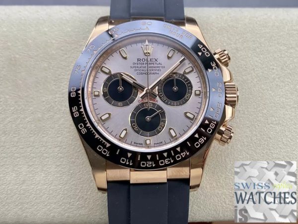 Replica Rolex Cosmograph Daytona M116515LN-0059 1:1 Best Edition Clean Factory Rubber Strap – Bild 2