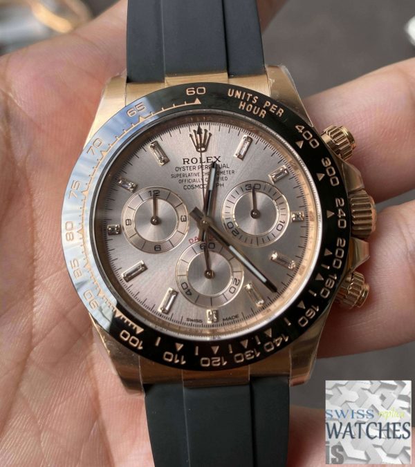 Replica Rolex Cosmograph Daytona M116515ln-0061 1:1 Best Edition Clean Factory Ceramic Bezel – Bild 2