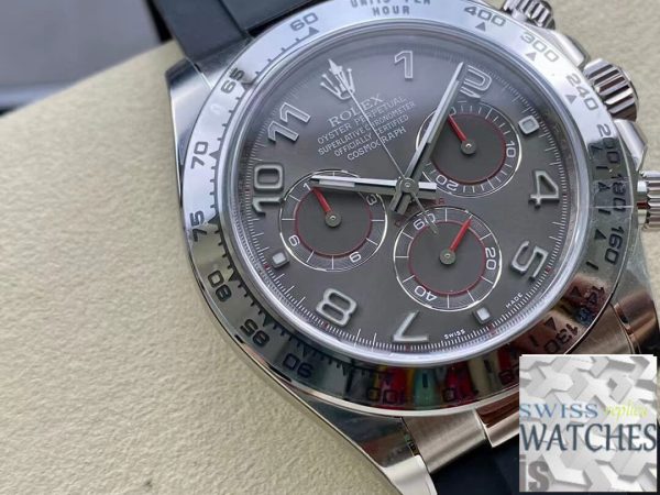 Replica Rolex Cosmograph Daytona 116519-0104 1:1 Best Edition Clean Factory Grey Dial – Bild 2