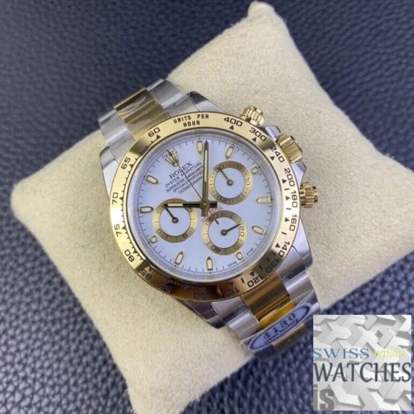 Replica Rolex Cosmograph Daytona M116503-0001 1:1 Best Edition Clean Factory White Dial – Bild 2