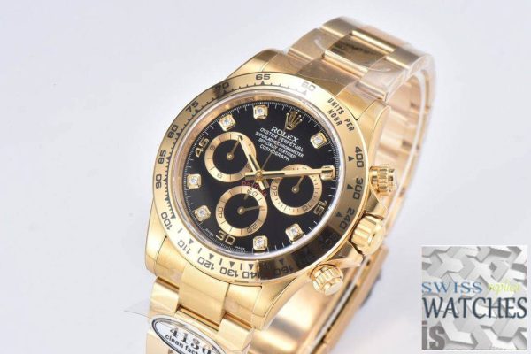 Replica Rolex Cosmograph Daytona M116508-0016 1:1 Best Edition Clean Factory Black Dial – Bild 2