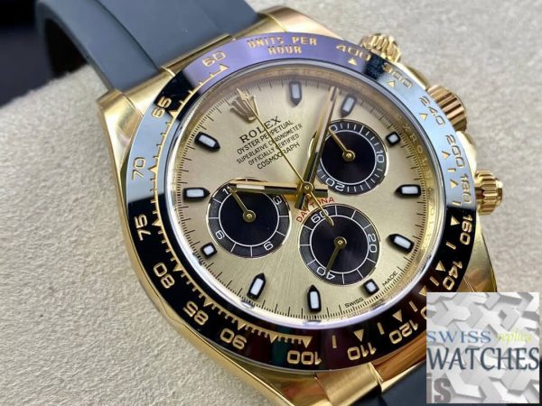 Replica Rolex Cosmograph Daytona M116518LN-0048 1:1 Best Edition Clean Factory Champagne Dial – Bild 2