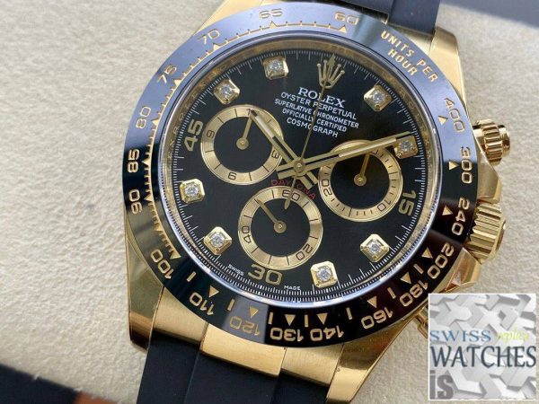 Replica Rolex Cosmograph Daytona M116518ln-0078 1:1 Best Edition Clean Factory Black Dial – Bild 2