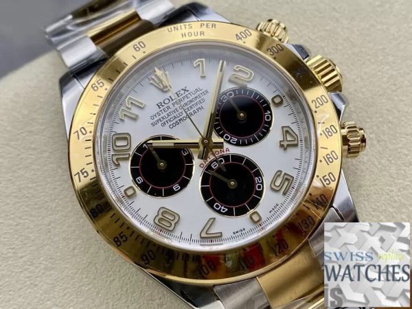 Replica Rolex Cosmograph Daytona M116519LN-0026 1:1 Best Edition Clean Factory Rubber Strap – Bild 2