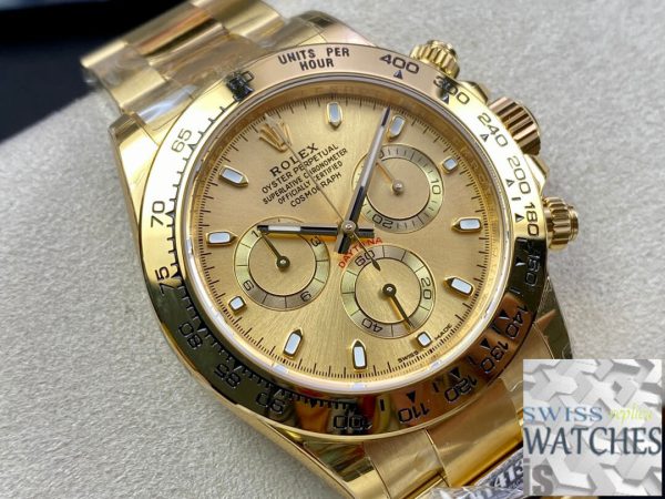Replica Rolex Daytona M116508-0003 1:1 Best Edition BT Factory Gold Dial – Bild 2