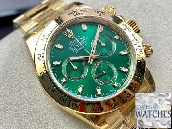 Replica Rolex Daytona M116508-0013 1:1 Best Edition BT Factory Green Dial – Bild 2