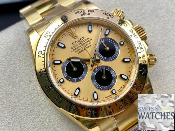 Replica Rolex Daytona M116508-0014 1:1 Best Edition BT Factory Champagne Dial – Bild 2