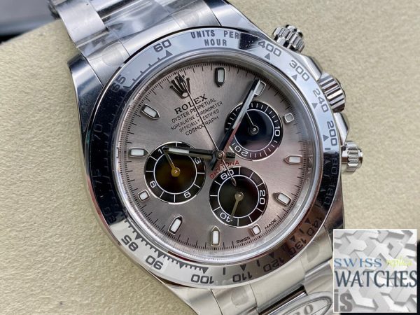 Replica Rolex Cosmograph Daytona M116509-0072 1:1 Best Edition Clean Factory Stainless Steel – Bild 2