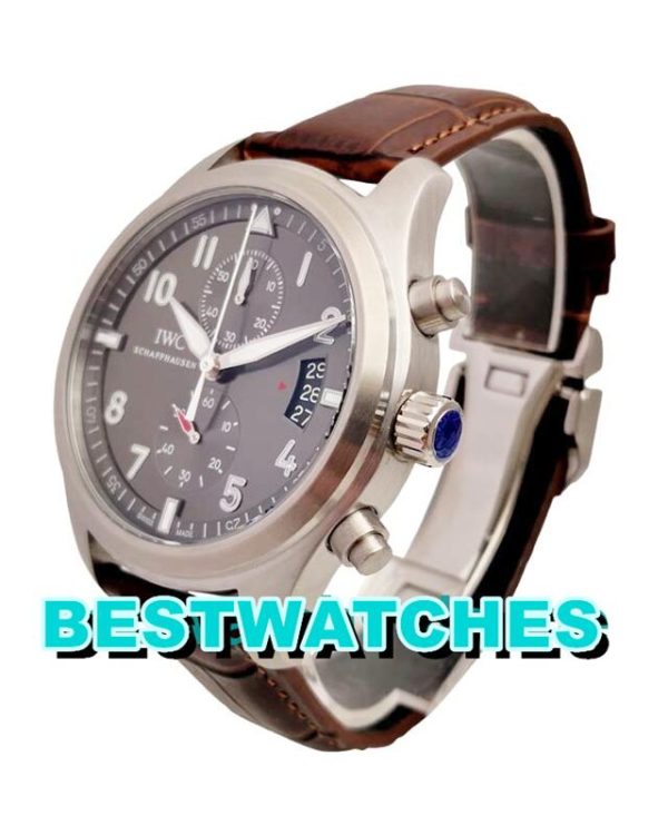 Replica IWC Pilots Spitfire Chronograph IW387802 - 44 MM – Bild 2