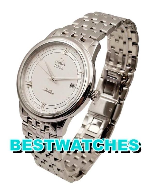 Replica Omega De Ville Hour Vision 424.10.37.20.04.001 - 40 MM – Bild 2