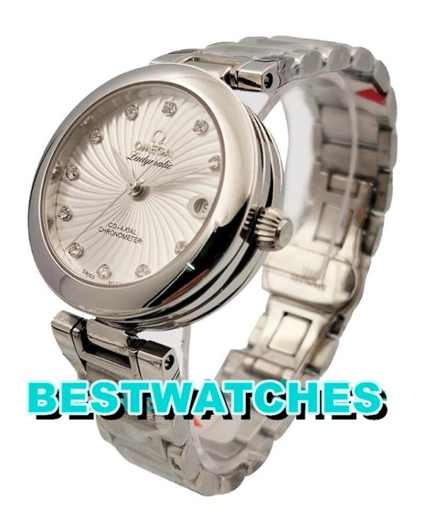 Replica Omega De Ville Ladymatic 425.30.34.20.55.001 - 34 MM – Bild 2
