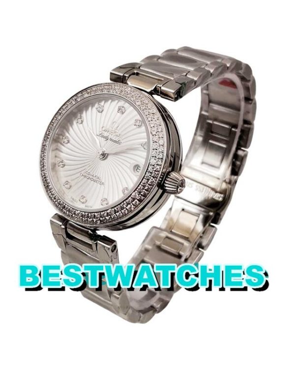 Replica Omega De Ville Ladymatic 425.35.34.20.55.001 - 34 MM – Bild 2