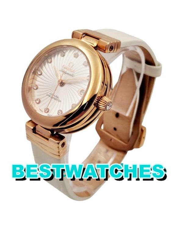 Replica Omega De Ville Ladymatic 425.63.34.20.55.001 - 34 MM – Bild 2