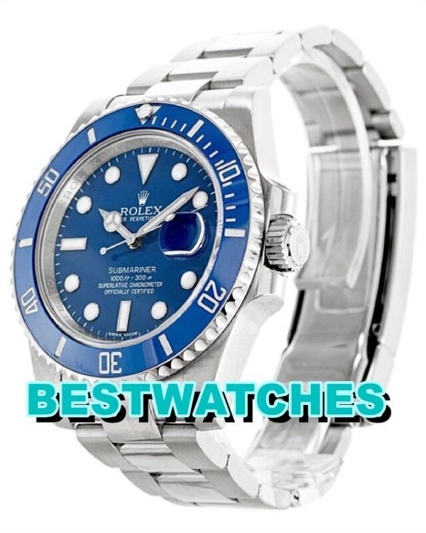 Replica Rolex Submariner Blue 116619LB – Bild 2
