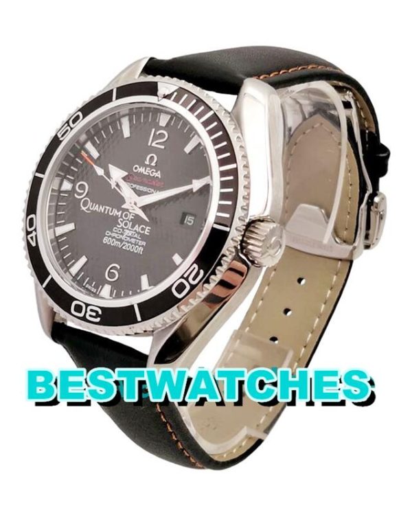 Replica Omega Seamaster Planet Ocean 222.30.46.20.01.001 - 43 MM(Leather) – Bild 2
