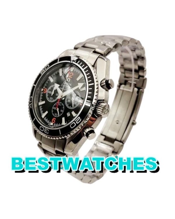 Replica Omega Seamaster Planet Ocean Chrono 2210.51.00 - 43.5 MM – Bild 2