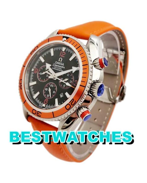 Replica Omega Seamaster Planet Ocean Chrono 2918.50.82 - 43 MM(Orange) – Bild 2