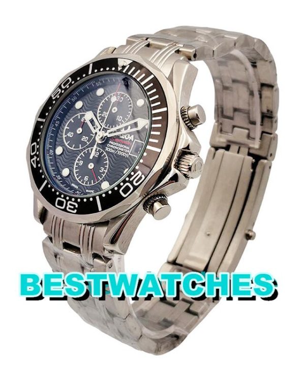 Replica Omega Seamaster Chrono Diver 213.30.42.40.01.001 - 41.5MM – Bild 2