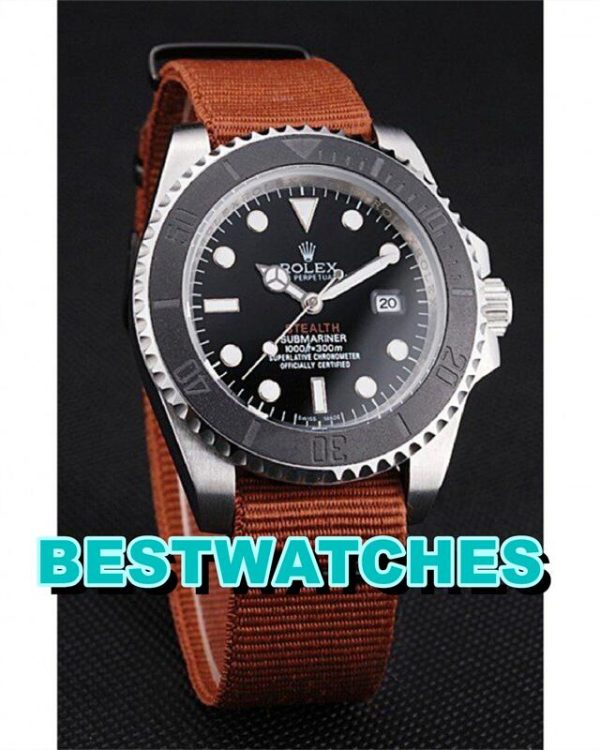 Replica Rolex Submariner STEALTH MK III Brown Fabric Band Rl425 621387 – Bild 2