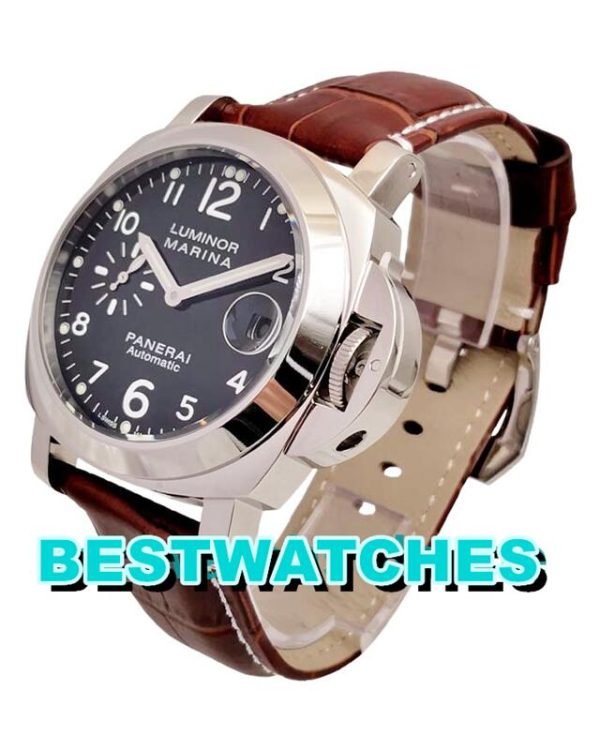 Replica Panerai Luminor Marina PAM00164 - 44 MM(Brown) – Bild 2