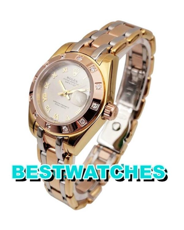 Replica Rolex Pearlmaster 80318-28 MM – Bild 2