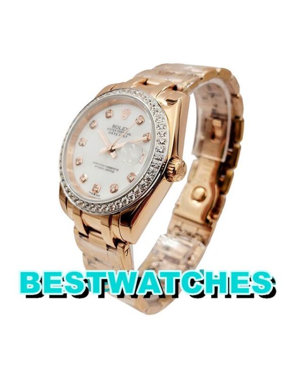 Replica Rolex Pearlmaster 81285-36 MM – Bild 2