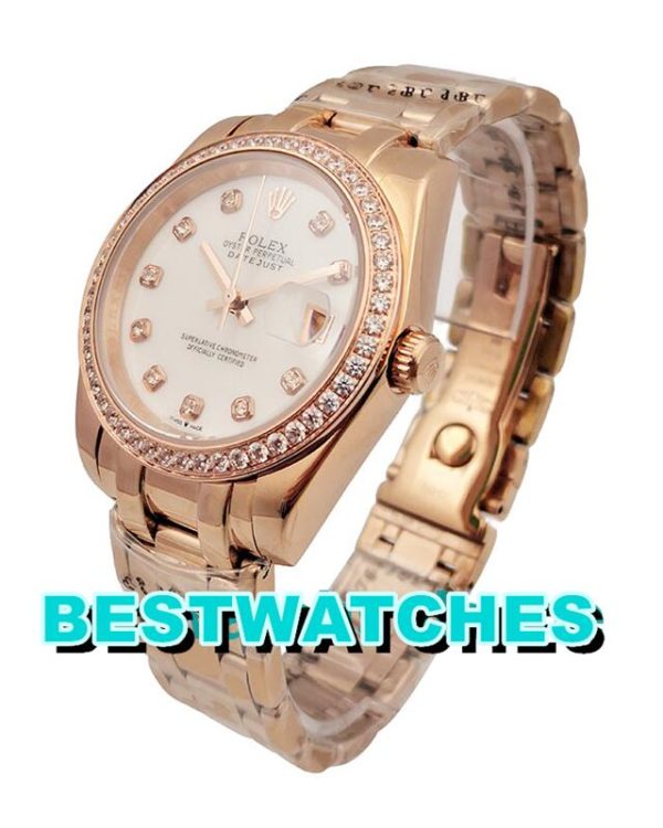 Replica Rolex Pearlmaster 81285-36 MM – Bild 2